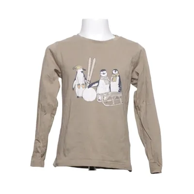 Langærmet t-shirt (Grøn) fra Minymo Bomuld, Elastan
