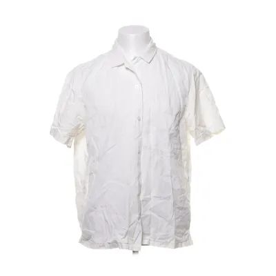 Kortärmad skjorta (Vit) från H&M Man Bomull, Lyocell