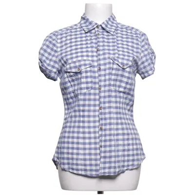Chemise à manches courtes (Bleu, Blanc) de L.O.G.G by H&M