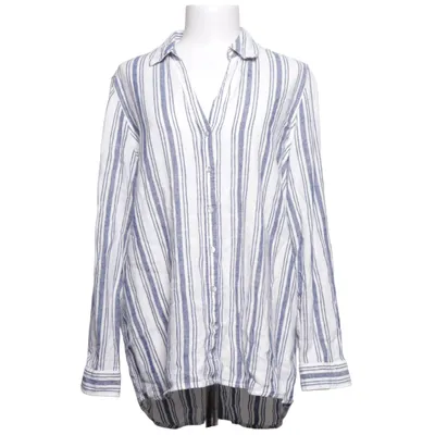 Chemise (Bleu, Blanc) de Sigrid Olsen Lin, Viscose