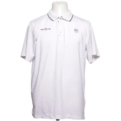 Polotrøje (Hvid) fra Puma Golf Elastan, Polyester