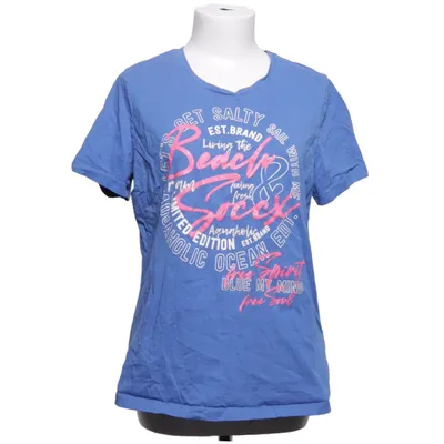 T-shirt (Blå) fra Soccx Bomuld