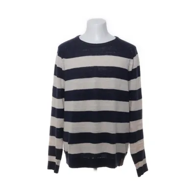 Tröja (Blå, Flerfärgad) från Hilfiger Denim Bomull, Linne, Skinnimitation