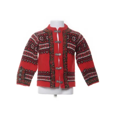 Cardigan (Red, Multicolored, White, Black) from Nordstrikk Wool