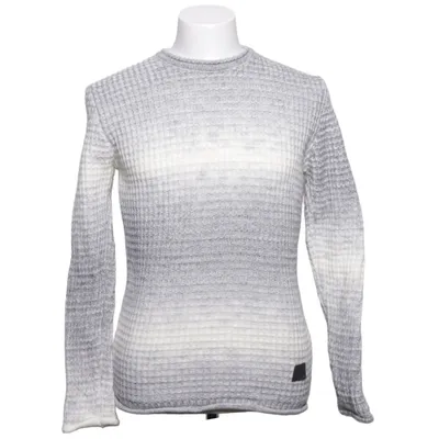 Pull-over (Gris, Blanc) de Ce&Ce Acrylique, Laine