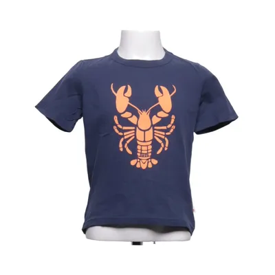 T-shirt (Bleu, Orange) de American Outfitters Coton recyclé