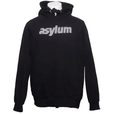 Capuchon sweater (Zwart) van Asylum Katoen, Polyester