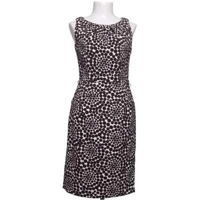 Dress (Brown, White) from London Times Elastane, Polyester