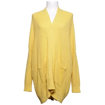 Cardigan (Yellow) from Plus Size Acrylic, Polyamide