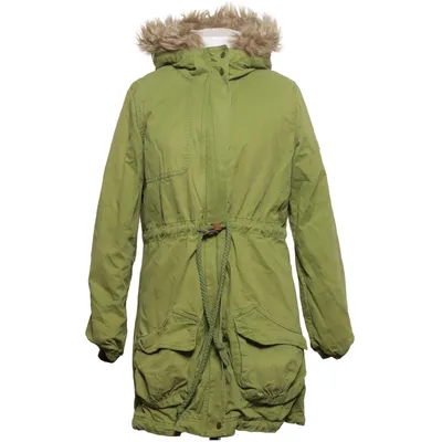 Parka (Groen) van Adidas Neo Acryl, Katoen, Polyester