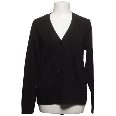 Cardigan (Black) from Cashmere-Feeling Acrylic