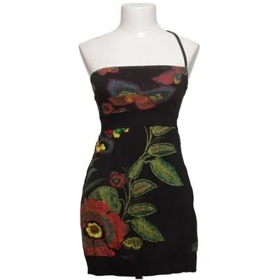 Dress (Black, Multicolored) from Desigual Cotton, Viscose