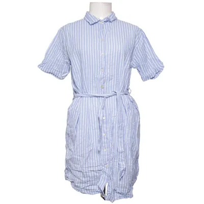 Robe chemise (Bleu, Blanc) de Soda Collection Coton