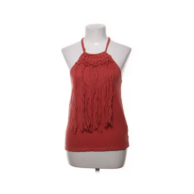 Halternecktopp (Röd) från Zara Trafaluc Bomull, Polyester