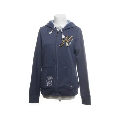 Capuchon sweater (Blauw) van Hilfiger Denim Polyester, Katoen, Elastaan