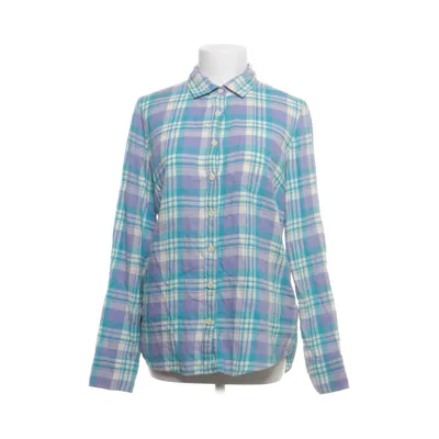 Flanellen overhemd (Blauw, Meerkleurig) van J.Crew Katoen, Elastaan