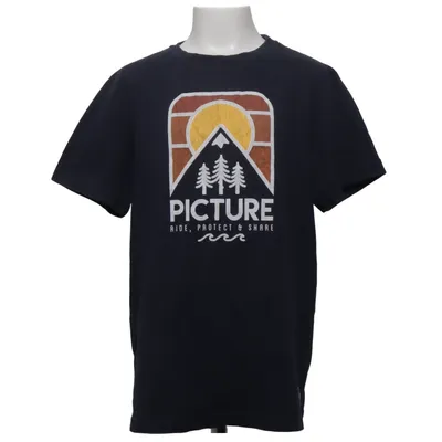 T-shirt (Bleu) de Picture Organic Clothing Coton biologique, Polyester