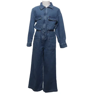 Jumpsuit (Blue) from Zara Cotton