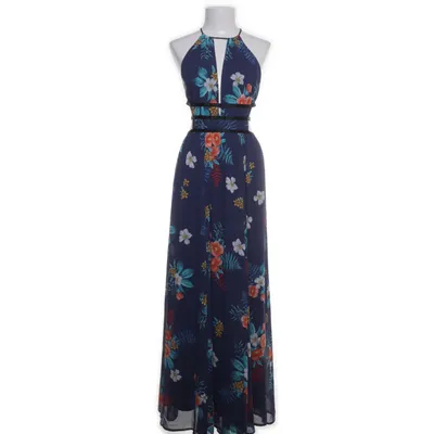 Maxi jurk (Blauw, Meerkleurig) van Express