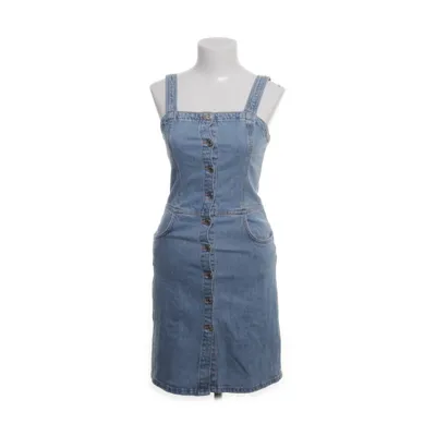 Dungaree dress (Blue) from Mango Denim Cotton, Elastane