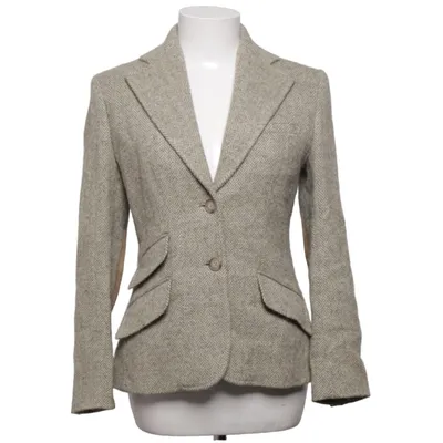 Kavaj (Grå, Beige) från Ralph Lauren Alpackaull, Mocka, Viskos