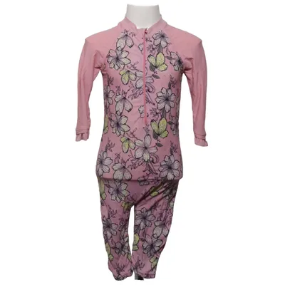 UV beschermende kleding (Roze, Meerkleurig) van Name It Elastaan, Polyamide