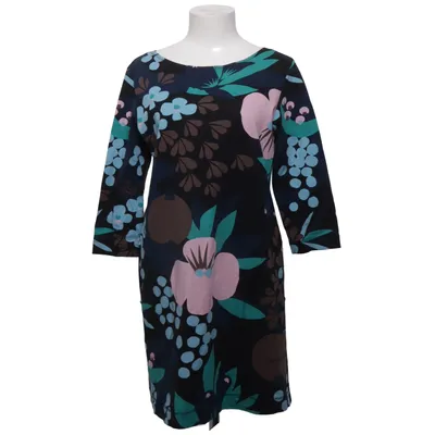 Kjole (Sort, Flerfarvet) fra Marimekko Bomuld, Elastan