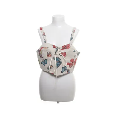Crop top (Beige, Meerkleurig) van Cider