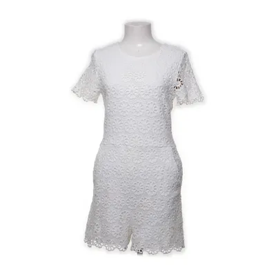 Buksedragt (Hvid) fra Halston Heritage Bomuld, Elastan, Viscose