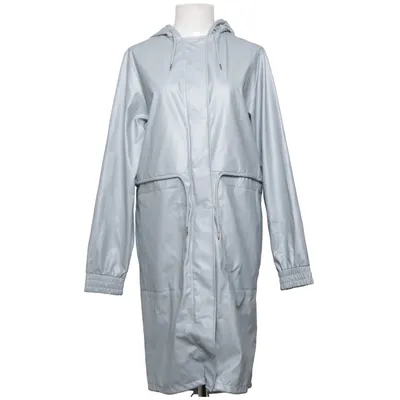 Coat (Gray) from Rains Polyester, Polyurethane