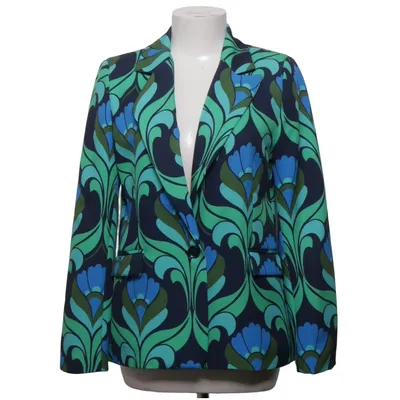 Blazer (Blue, Green, Multicolored) from Hallhuber Elastane, Polyester