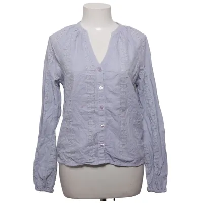 Bluse (Cottw / 02 Washed Brod Blouse) fra Cotton Club Bomuld