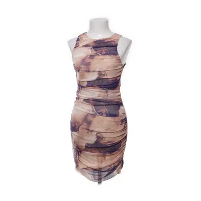 Jurk (Beige, Lila, Meerkleurig) van Vera & Lucy Elastaan, Polyester