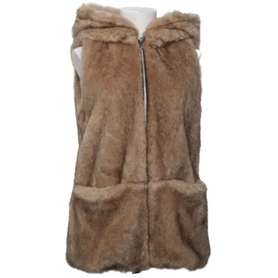 Ytterväst (Beige) från Zara Trafaluc Outerwear Collection Akryl, Polyester