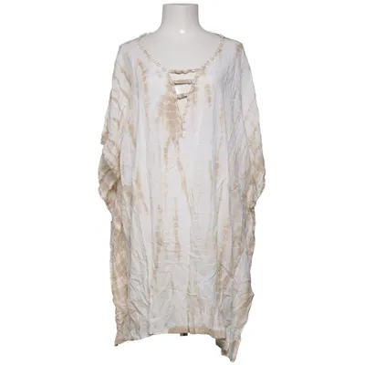 Kaftankjole (Hvid, Beige) fra Hot Lava
