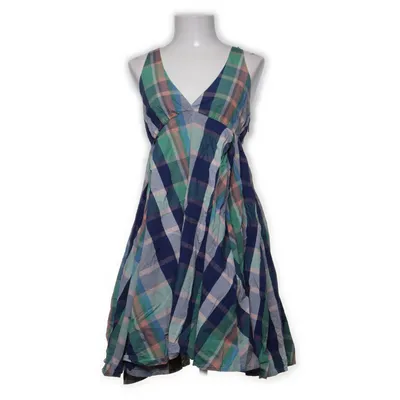 Halterneckklänning (Blå, Grön, Flerfärgad) från Velour Bomull