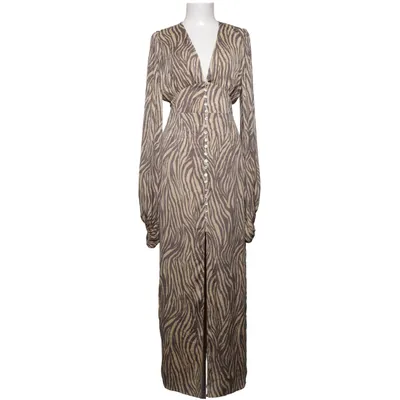 Långklänning (Beige, Grå) från Adoore Polyester