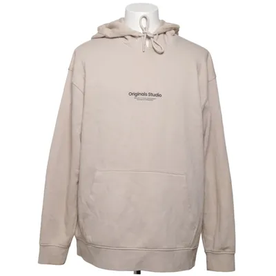 Kapuzenpullover (Beige) von Originals by Jack & Jones Baumwolle, Polyester