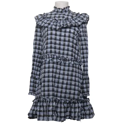 Dress (Blue, Black, White) from Ganni