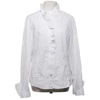 Blouse (White) from Atlas Design Cotton, Elastane, Polyamide