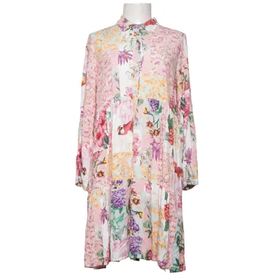 Dress (Pink, Multicolored) from Ajlajk Viscose
