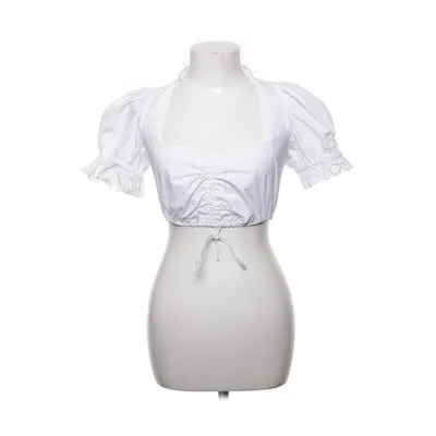 Chemisier Dirndl (Blanc) de Alpin de Luxe Coton, Polyester