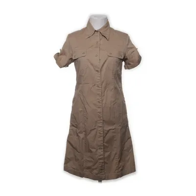 Robe chemise (Beige) de Jürgen Michaelsen Coton, Élasthane