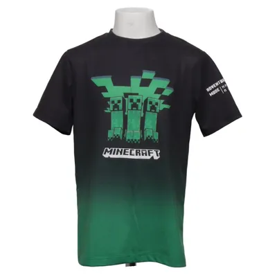 T-shirt (Svart, Grön) från Minecraft