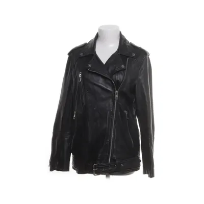 Bikerjacka (Svart) från Zara Authentic Denim by TRF Skinn