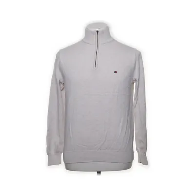 Sweater (Beige) from Tommy Hilfiger Cotton, Elastane, Leather