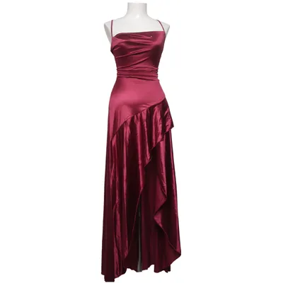Evening gown (Purple) Elastane, Viscose