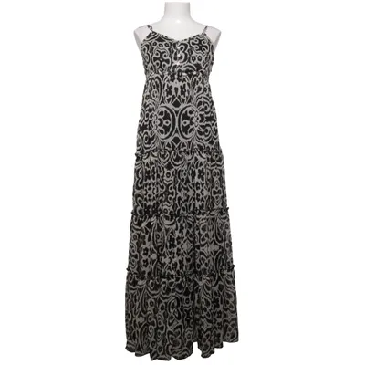 Maxi jurk (Zwart, Wit) van Rainbow Collection Katoen, Polyester