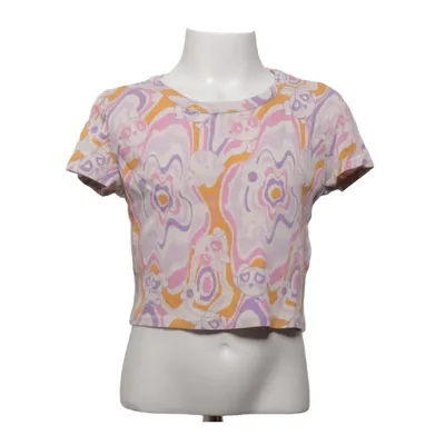 T-shirt (Purple, Yellow, Multicolored) from H&M Cotton, Elastane