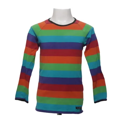 Lange mouwen shirt (Blauw, Groen, Rood, Meerkleurig) van Villervalla Katoen, Elastaan